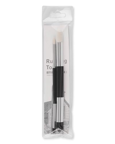 Thapncow 2 Stück Mischschwammstifte, Reiben Schwamm Pinsel Papierwischer, Skizze Schwamm Stift, Schwamm Pinsel Doppelspitze, Werkzeuge für Skizzen, Zeichnen, Korrigieren, Aufhellen Thapncow 2 Stück Mischschwammstifte, Reiben Schwamm Pinsel Papierwischer, Skizze Schwamm Stift, Schwamm Pinsel Doppelspitze, Werkzeuge für Skizzen, Zeichnen, Korrigieren, Aufhellen von Thapncow