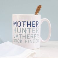 Personalisierte Jäger Sammler Mutter Tasse, Keramik Espressotasse, Personalisierte Kaffee Reisebecher, Muttertagsbecher, Geschenk Für Mama, Sie von Thatsnicethatuk