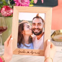 Personalisierte Paare Holz Fotorahmen New Home Geschenk, House Warming Bilderrahmen Für Hochzeiten Verlobung Oder Jahrestag Geburtstagsgeschenke von Thatsnicethatuk