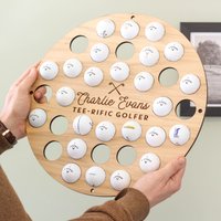 Personalisierter Golfball-Wand-Kunstsammler Für Zuhause, Golfball-Anzeige, Golf-Geschenke Männer, Golfball-Halter, Personalisierte von Thatsnicethatuk