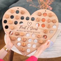 Personalisierter Sektkorkenhalter, Valentinstag Geschenke Für Ihn, Weinkorkenhalter, Weinkorkendisplay, Korkensammler, Einweihungsgeschenk von Thatsnicethatuk