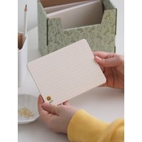 Karteikarten | A6 50-Er Set Gelb Sonnenblume Karteikarten | A6 50-Er Set Gelb Sonnenblume von ThatsyourjournalShop