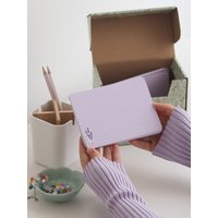 Karteikarten | A6 50-Er Set Lila Lavendel Karteikarten | A6 50-Er Set Lila Lavendel von ThatsyourjournalShop