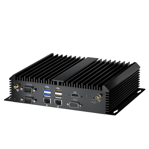 Thdeukoty Lüfterlose Mini PC, Industrie Desktop Computer Windows 10 Pro, HTPC i7-8550U bis 4.0Ghz, 16G DDR4 RAM 1T SSD/COM/USB 3.0/4K/HDMI/VGA/2.5G LAN/WIFI6/BT 5.1/Full Metal Case/Auto Power On Thdeukoty Lüfterlose Mini PC, Industrie Desktop Computer Windows 10 Pro, HTPC i7-8550U bis 4.0Ghz, 16G DDR4 RAM 1T SSD/COM/USB 3.0/4K/HDMI/VGA/2.5G LAN/WIFI6/BT 5.1/Full Metal Case/Auto Power On von Thdeukoty