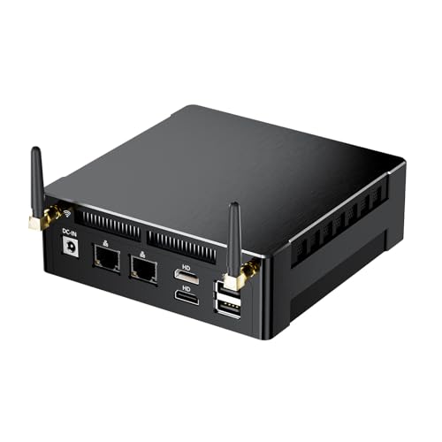 Thdeukoty Mini Gaming PC, AMD Ryzen 9 7940HS (bis zu 5.2GHz) Radeon 780M Grafik Windows 11 Pro(TPM2.0), 32G DDR5 RAM/1T SSD/4K UHD/WiFi 6E, BT 5.3 für Business Home Recreation von Thdeukoty