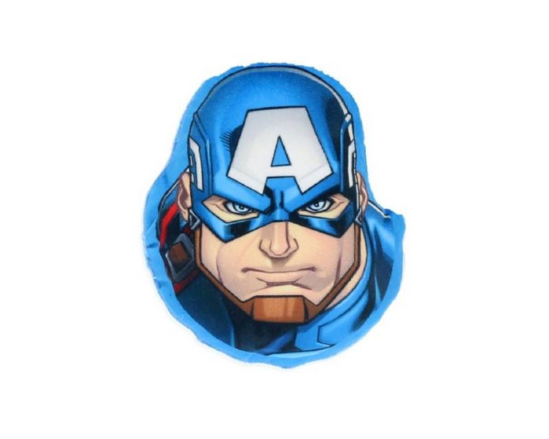 The AVENGERS Dekokissen Captain America Mini-Kissen – 15 cm großes 3D Dekokissen von The AVENGERS