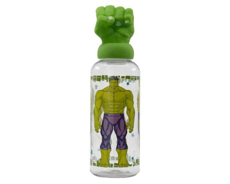 The AVENGERS Trinkflasche Avengers Hulk Trinkbecher 3D Kinderbecher & Strohhalmbecher 360ml von The AVENGERS