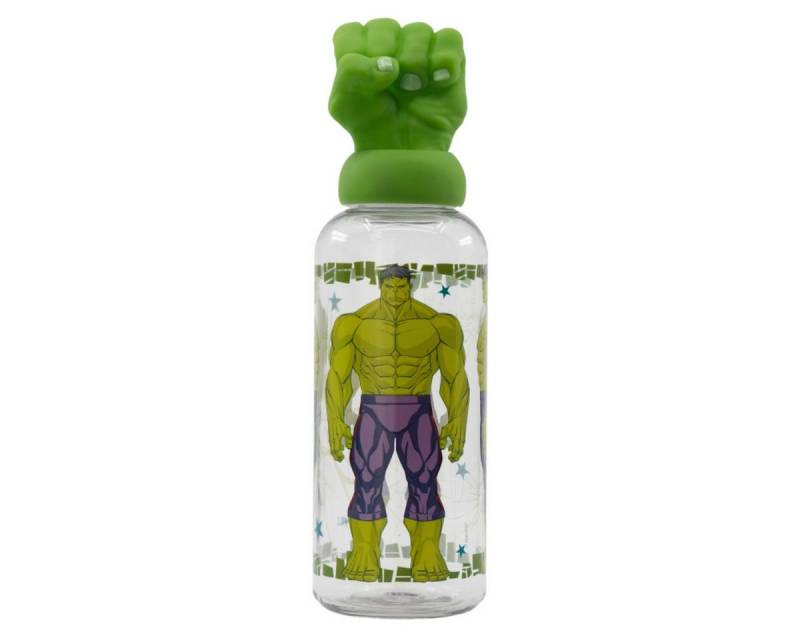 The AVENGERS Trinkflasche Hulk Trinkbecher 3D Kinderbecher & Strohhalmbecher 360 ml von The AVENGERS