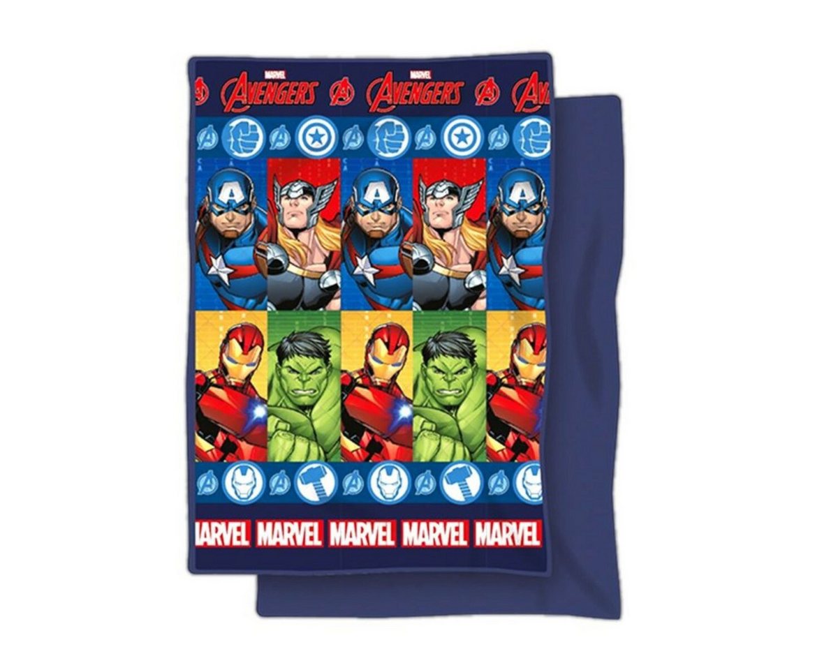 Wohndecke Avengers Tagesdecke 150x250cm Steppdecke für Kinderzimmer, The AVENGERS, Geschenkidee für Mädchen und Jungen von The AVENGERS
