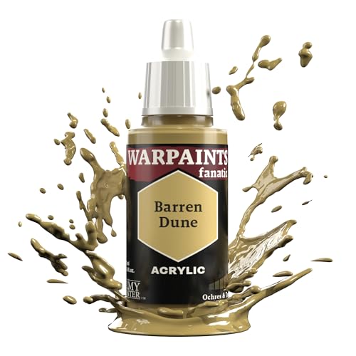 The Army Painter, Warpaints Fanatic Barren Dune Single Acrylics, Miniature Hobby Painting, Quality Paint for Miniature Wargaming von The Army Painter