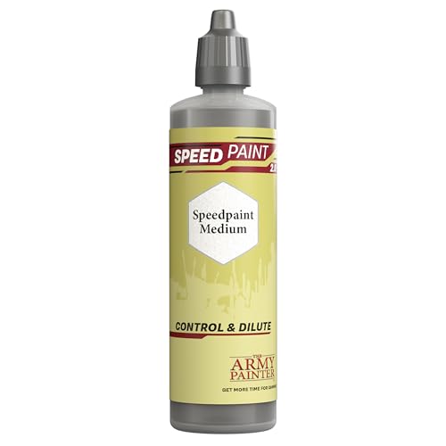 The Army Painter Speedpaint Medium 100 ml 2.0, Single Modellbau Acrylfarbe 18ml Einschichtige Lackierlösung Für Fantasy Tabletop Miniatures Like Warhammer 40k Figuren und DnD Miniatures von The Army Painter