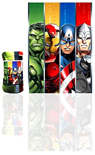 Kuscheldecke Les Avengers von Marvel