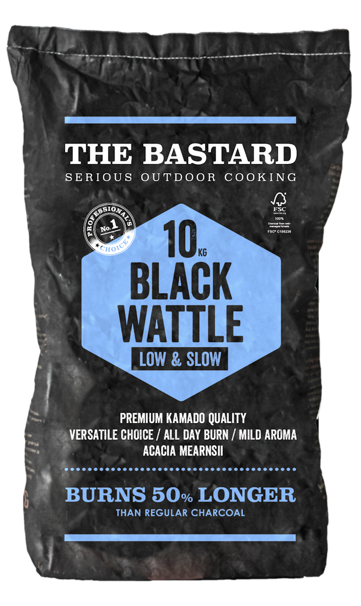 The Bastard Holzkohle Black Wattle 10 kg (FSC 100%) von The Bastard