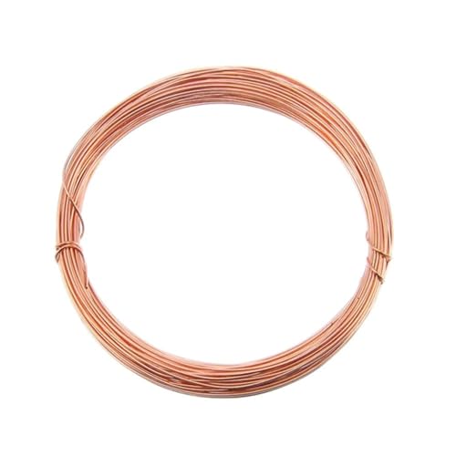 Blanker Kupfer-Basteldraht, 1,25 mm, 16 Gauge, 5 m, Draht für Modellierung, Blumenherstellung, Schmuckherstellung, Drahtweben und Verpacken, Elektrokultur-Kupferdraht, 99,9 % reiner Kupferdraht Blanker Kupfer-Basteldraht, 1,25 mm, 16 Gauge, 5 m, Draht für Modellierung, Blumenherstellung, Schmuckherstellung, Drahtweben und Verpacken, Elektrokultur-Kupferdraht, 99,9 % reiner Kupferdraht von The Bead Shop