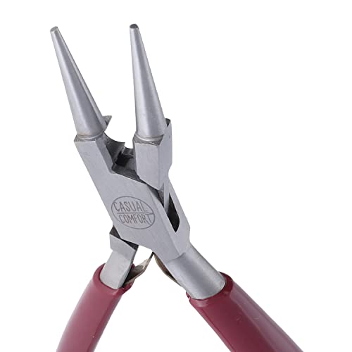 The Beadsmith Rosenkranzzange – Casual Comfort Serie – 152 mm – Kopf aus poliertem Stahl, Komfortgriff und Doppelblattfeder, europäisches Design und Qualität, Werkzeug für die Schmuckherstellung The Beadsmith Rosenkranzzange – Casual Comfort Serie – 152 mm – Kopf aus poliertem Stahl, Komfortgriff und Doppelblattfeder, europäisches Design und Qualität, Werkzeug für die Schmuckherstellung von The Beadsmith