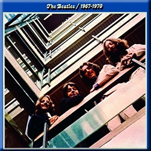 Magnet Beatles Motiv: Blue Album von The Beatles