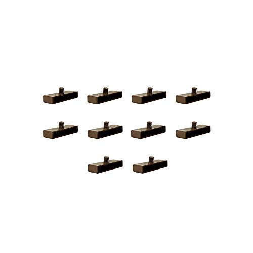 63 mm Halterungs-Kappen für Lattenroste mit Holzrahmen - 1 Zinken (10 Stück) von The Bed Slats Company
