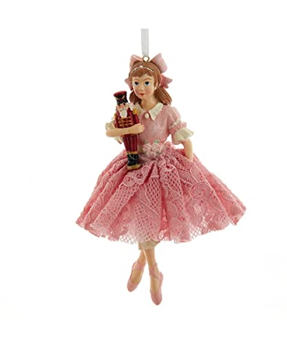 The Bridge Collection Ballerina Clara Ornament – 12,7 cm Nussknacker Ballett Weihnachten Ornament – Geschenk für Tänzer von The Bridge Collection