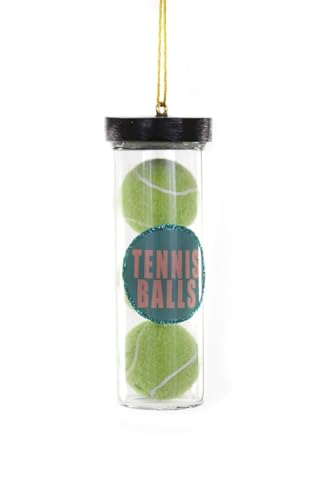 The Bridge Collection Glas-Tennisbälle, Ornament, 8,9 cm, Ballbehälter, Weihnachtsdekoration für Tennisspieler oder Hundebesitzer The Bridge Collection Glas-Tennisbälle, Ornament, 8,9 cm, Ballbehälter, Weihnachtsdekoration für Tennisspieler oder Hundebesitzer von The Bridge Collection