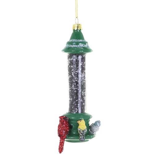 The Bridge Collection Vogelfutterstation aus Glas, 15,2 cm, Weihnachtsdekoration für Vogelbeobachter The Bridge Collection Vogelfutterstation aus Glas, 15,2 cm, Weihnachtsdekoration für Vogelbeobachter von The Bridge Collection
