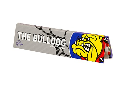 The Bulldog King Size Slim Papers Dünnes Zigarettenpapier 20x Booklets von The Bulldog
