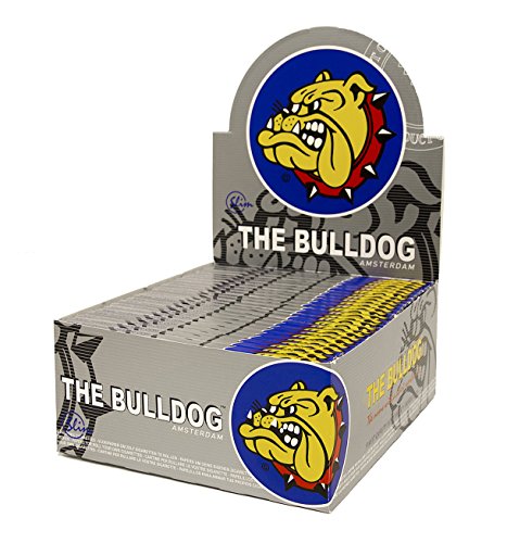 The Bulldog King Size Slim Papers Dünnes Zigarettenpapier 3 Boxen (150x Booklets) von The Bulldog