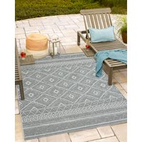 the carpet Teppich "Calgary" rechteckig 1 mm Höhe moderner robuster In und Outdoor Teppich von The Carpet