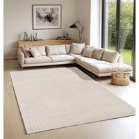 the carpet Teppich "Elisa", rechteckig, 12 mm Höhe, moderner Wohnzimmer Teppich weicher Flor von The Carpet