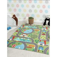 the carpet Teppich "Happy Life", rechteckig, 4 mm Höhe, Life Kinderzimmer Teppich Spielteppich pflegeleicht von The Carpet