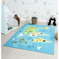 the carpet Teppich "Happy Life" rechteckig 4 mm Höhe Life Kinderzimmer Teppich Spielteppich pflegeleicht the carpet Teppich "Happy Life" rechteckig 4 mm Höhe Life Kinderzimmer Teppich Spielteppich pflegeleicht von The Carpet