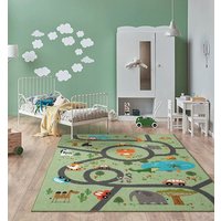 the carpet Teppich "Happy Life" rechteckig 4 mm Höhe Life Kinderzimmer Teppich Spielteppich pflegeleicht the carpet Teppich "Happy Life" rechteckig 4 mm Höhe Life Kinderzimmer Teppich Spielteppich pflegeleicht von The Carpet
