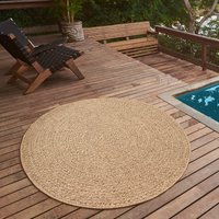 the carpet Teppich "Kansas" rund 1 mm Höhe moderner robuster In und Outdoor Teppich Jute Look the carpet Teppich "Kansas" rund 1 mm Höhe moderner robuster In und Outdoor Teppich Jute Look von The Carpet