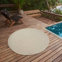 the carpet Teppich "Kansas" rund 1 mm Höhe moderner robuster In und Outdoor Teppich Jute Look the carpet Teppich "Kansas" rund 1 mm Höhe moderner robuster In und Outdoor Teppich Jute Look von The Carpet