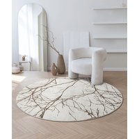 the carpet Teppich "Mila" rund 8 mm Höhe moderner Wohnzimmer Teppich elegant glänzender Flor the carpet Teppich "Mila" rund 8 mm Höhe moderner Wohnzimmer Teppich elegant glänzender Flor von The Carpet