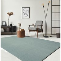 the carpet Teppich "Relax" rechteckig 16 mm Höhe waschbarer Wohnzimmer Teppich modern rutschfest, Kundenliebling the carpet Teppich "Relax" rechteckig 16 mm Höhe waschbarer Wohnzimmer Teppich modern rutschfest, Kundenliebling von The Carpet