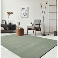 the carpet Teppich "Relax" rechteckig 16 mm Höhe waschbarer Wohnzimmer Teppich modern rutschfest, Kundenliebling the carpet Teppich "Relax" rechteckig 16 mm Höhe waschbarer Wohnzimmer Teppich modern rutschfest, Kundenliebling von The Carpet