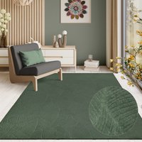 the carpet Teppich "Rio" rechteckig 8 mm Höhe weicher Wohnzimmer Teppich rutschfest 3D-Optik von The Carpet