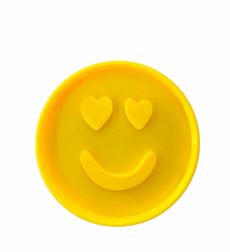 The Cookie Cutter Hub Ausstechform Herz Augen Gesicht 10 cm und passende Prägung für Plätzchen Kekse Ton Backen Dekoration The Cookie Cutter Hub Ausstechform Herz Augen Gesicht 10 cm und passende Prägung für Plätzchen Kekse Ton Backen Dekoration von The Cookie Cutter Hub