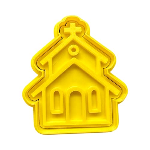 The Cookie Cutter Hub Ausstechform Kirche und passender Präger für Plätzchen Kekse Ton Backen Dekoration The Cookie Cutter Hub Ausstechform Kirche und passender Präger für Plätzchen Kekse Ton Backen Dekoration von The Cookie Cutter Hub