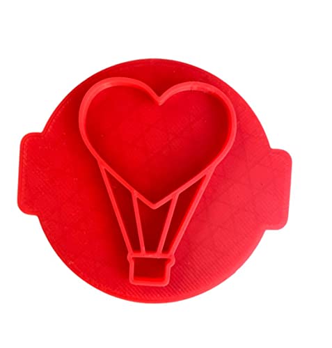 The Cookie Cutter Hub Liebe Herz Ballon Embosser Nr. 11 / Stempel für Cupcakes Fondant Zuckerguss Ton Kuchen Backen Dekoration The Cookie Cutter Hub Liebe Herz Ballon Embosser Nr. 11 / Stempel für Cupcakes Fondant Zuckerguss Ton Kuchen Backen Dekoration von The Cookie Cutter Hub