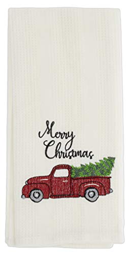 The Country House Collection "Merry Christmas" Vintage Truck mit Baum Handtuch von The Country House Collection