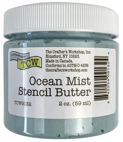Crafter's Workshop Stencil Butter 2oz-Ocean Mist TCWSB2OZ-9132 von The Crafter's Workshop