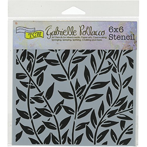 Crafter's Workshop Template 6"X6"-Jungle Vines von The Crafter's Workshop