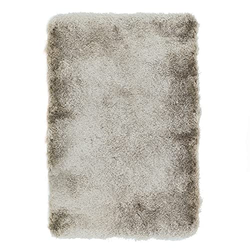 Hochflor Teppich Hochflor, extra weich, 60 cm x 90 cm, Hellbeige von Thedecofactory