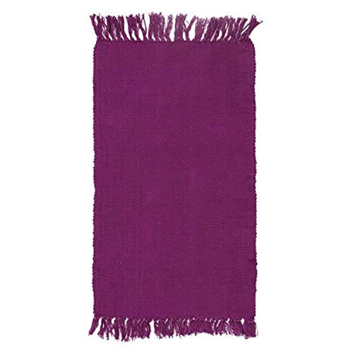 Teppich, 60 x 120 cm, Violett. von Thedecofactory
