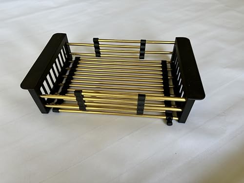 The ESSENTIALS BY ROMEY Abtropfgestell für Küchenspüle, goldfarben von The ESSENTIALS BY ROMEY