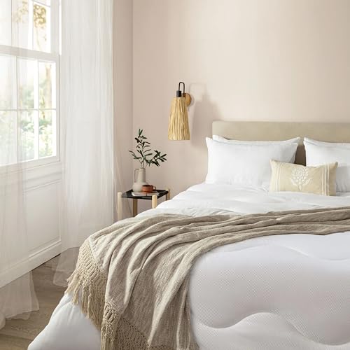 The Fine Bedding Company Atmungsaktive Bettdecke – 13,5 Tog – Winter – kühlend und feuchtigkeitsableitend – Temperaturkontrolle – maschinenwaschbar – Einzelbett von The Fine Bedding Company