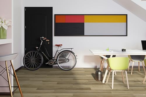 The Floor Rigid Klick Vinyl (SPC Wood Diele) 6mm 5G Klick Technologie inkl. Trittschall und 0,55mm Nutzschicht von The Floor