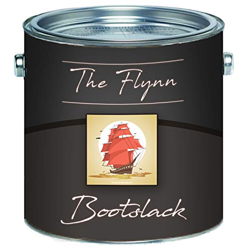 The Flynn 2K Bootslack hochwertiger Yachtlack für GFK/Polyester/Kunststoff ALLE RAL Farben und farblos Bootsfarbe Yachtfarbe 2 Komponenten Pakett-Lack Schiffslackierung (2,5 kg, Lichtgrau RAL 7035) von The Flynn