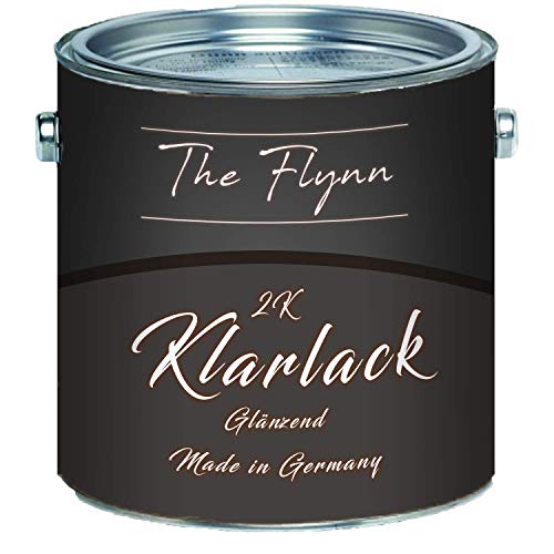 The Flynn hochwertiger 2-K Klarlack glänzend 2 Komponenten inkl. Härter im Set (1 kg) von The Flynn
